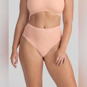 NEW Honeylove SET OF 2 Silhouettte Thong Smoothing Seamless Pink 3x NWOT